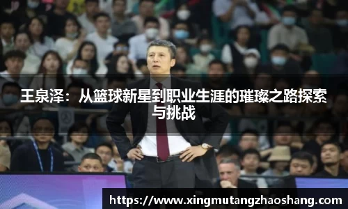 王泉泽：从篮球新星到职业生涯的璀璨之路探索与挑战